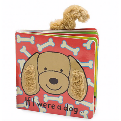 If I Were a Dog - Toffee Board Book by Jellycat Books Jellycat   