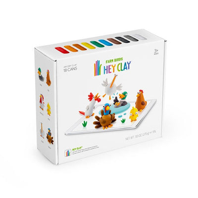 Hey Clay - Farm Birds by Fat Brain Toys Toys Fat Brain Toys   