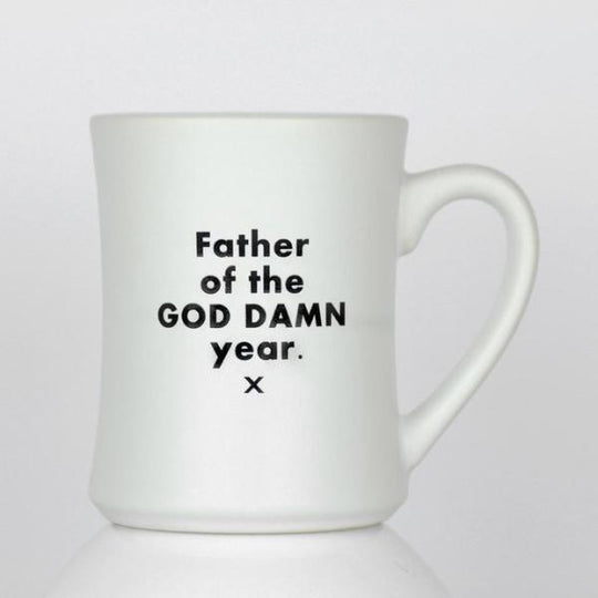 Father of the God Damn Year - Ceramic Mug 15 oz