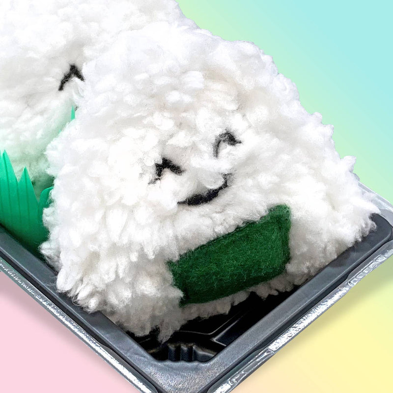 Yummy Catnip Onigiri 3 Pack by Crochet Kitty
