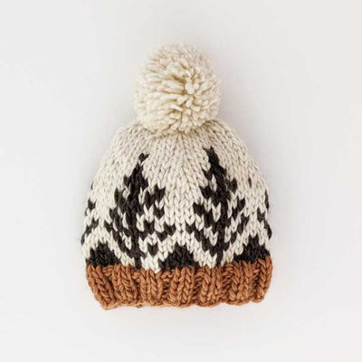 Forest Knit Hat - Cream by Huggalugs Accessories Huggalugs   