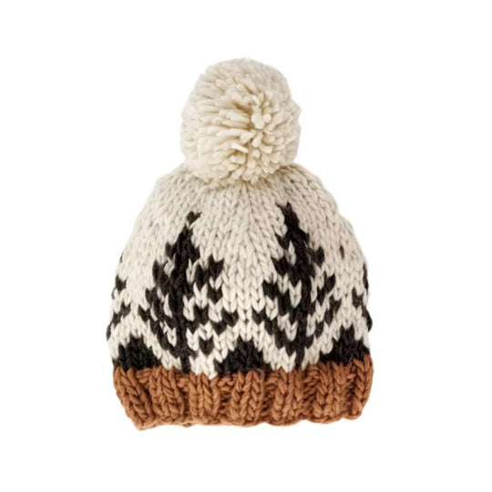 Forest Knit Hat - Cream by Huggalugs