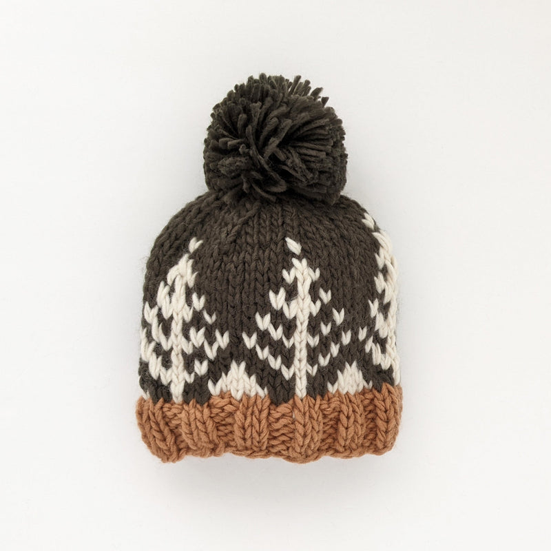 Forest Knit Hat - Loden by Huggalugs Accessories Huggalugs   