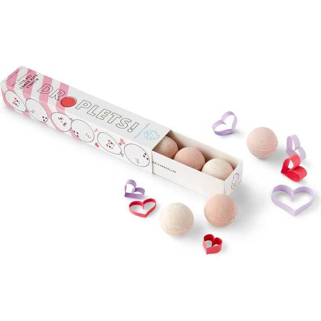 Mixable Bath Bombs for Littles - Set of 6 Limited Edition Valentine's Day by Dabble & Dollop Bath + Potty Dabble & Dollop   