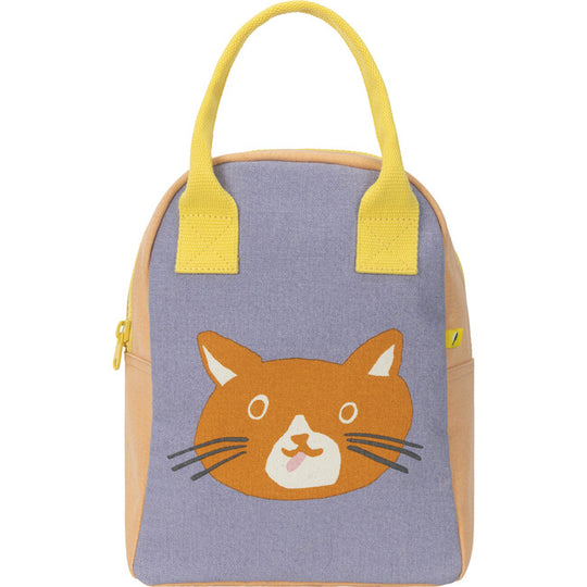 Zipper Lunch Bag - Cat by Fluf