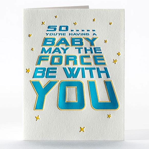 Force Be With You Card Paper Goods Elum Designs   