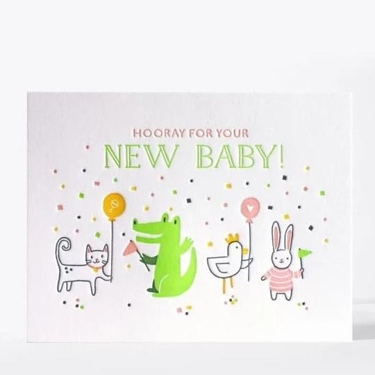 Hooray for New Baby Card