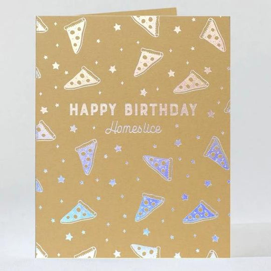 Pizza Dream Birthday Card