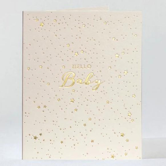 Twinkley Baby New Card