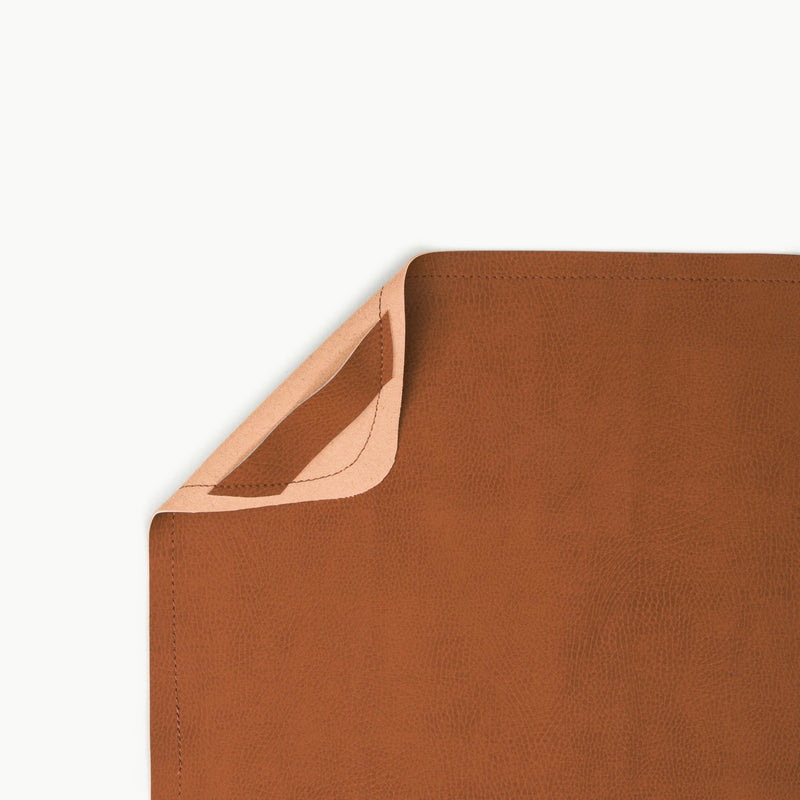 Leather Micro+ Changing Mat - Ginger by Gathre Bath + Potty Gathre   