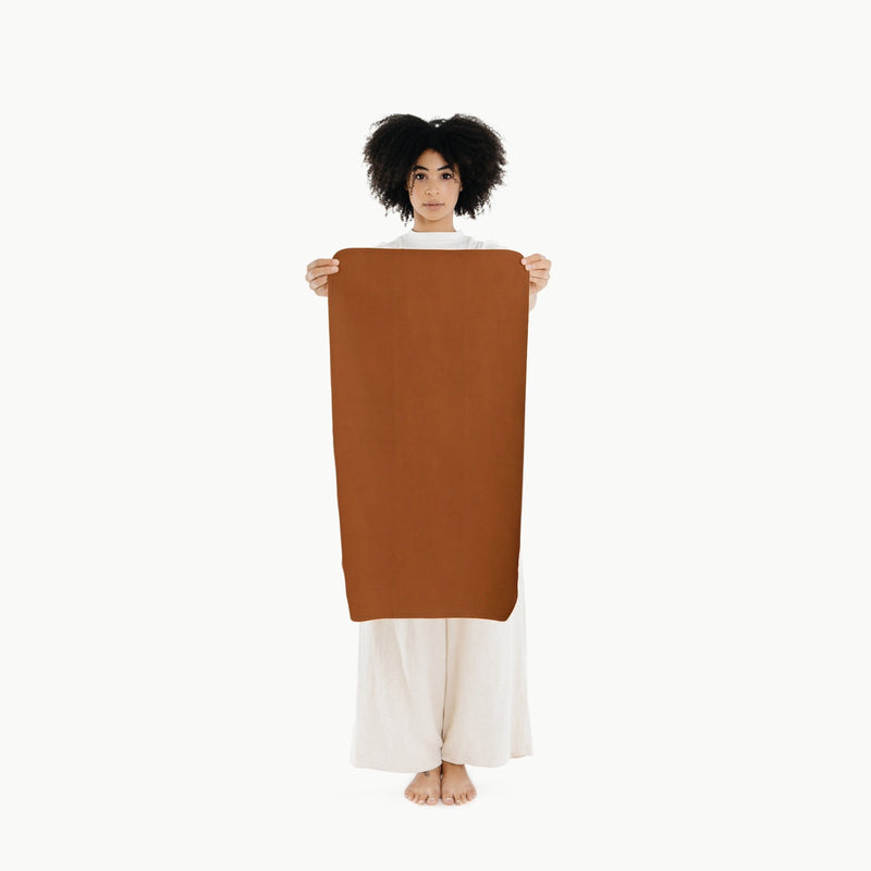 Leather Micro+ Changing Mat - Ginger by Gathre Bath + Potty Gathre   