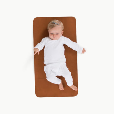 Leather Micro+ Changing Mat - Ginger by Gathre Bath + Potty Gathre   