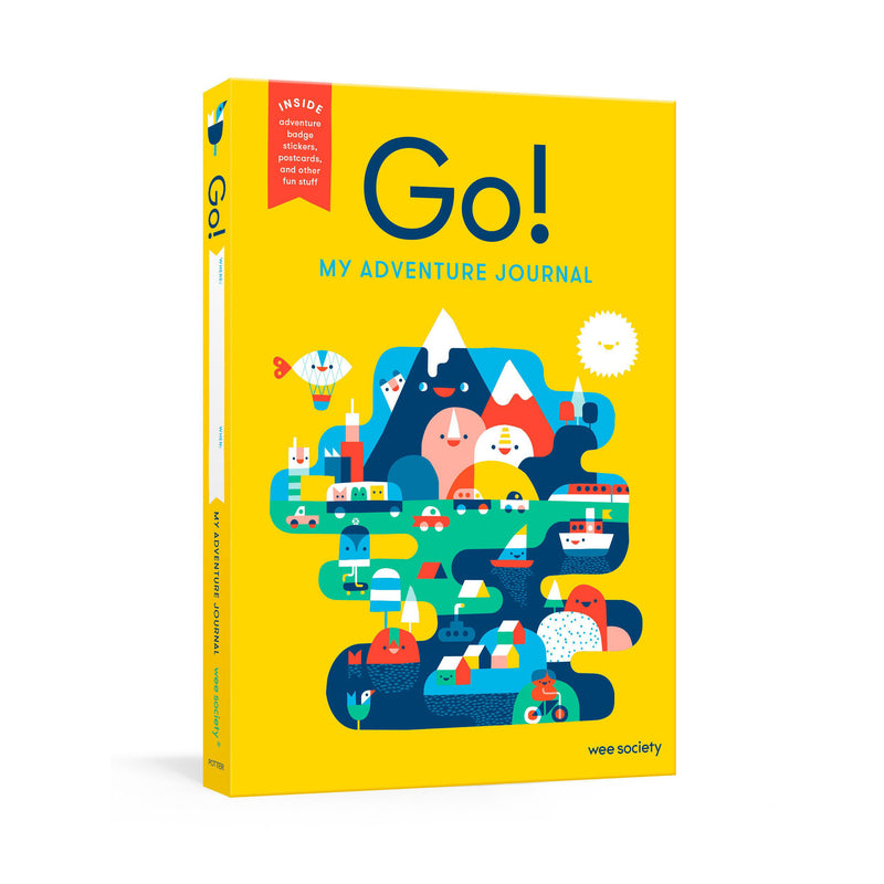 Go! (Yellow) - A Kids’ Interactive Travel Diary and Journal Books Penguin Random House   