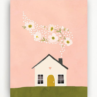 Home Sweet Home Art Print - 11x14 by Clementine Kids Decor Clementine Kids   