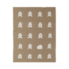 Organic Knit Blanket -  Honey Bear by The Blueberry Hill Bedding The Blueberry Hill   