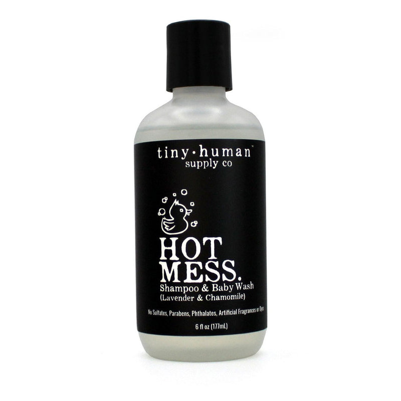 Hot Mess Shampoo + Baby Wash - 8 oz Unscented by Tiny Human Supply Co. Bath + Potty Tiny Human Supply Co.   