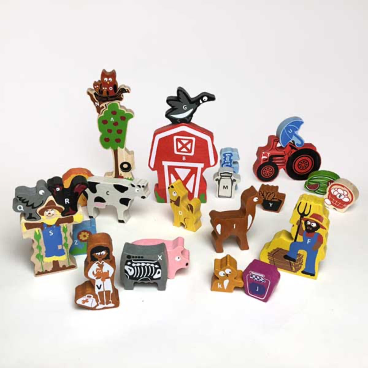 The Farm A to Z Puzzle by Begin Again Toys Begin Again   