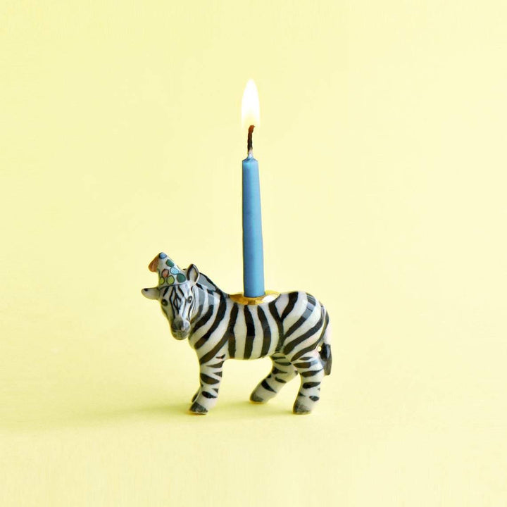 Zebra "Party Animal" Cake Topper by Camp Hollow Paper Goods + Party Supplies Camp Hollow   