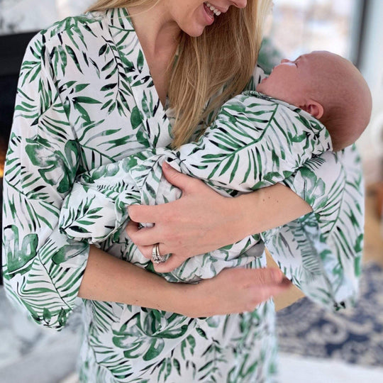 Mama Robe - Palm Leaf by May and Joy