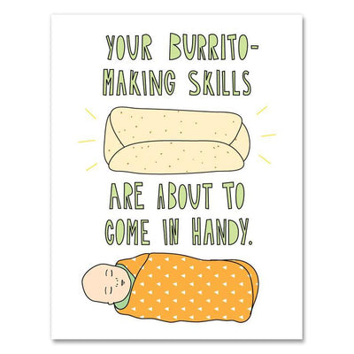 Burrito Baby Card Paper Goods + Party Supplies Near Modern Disaster   