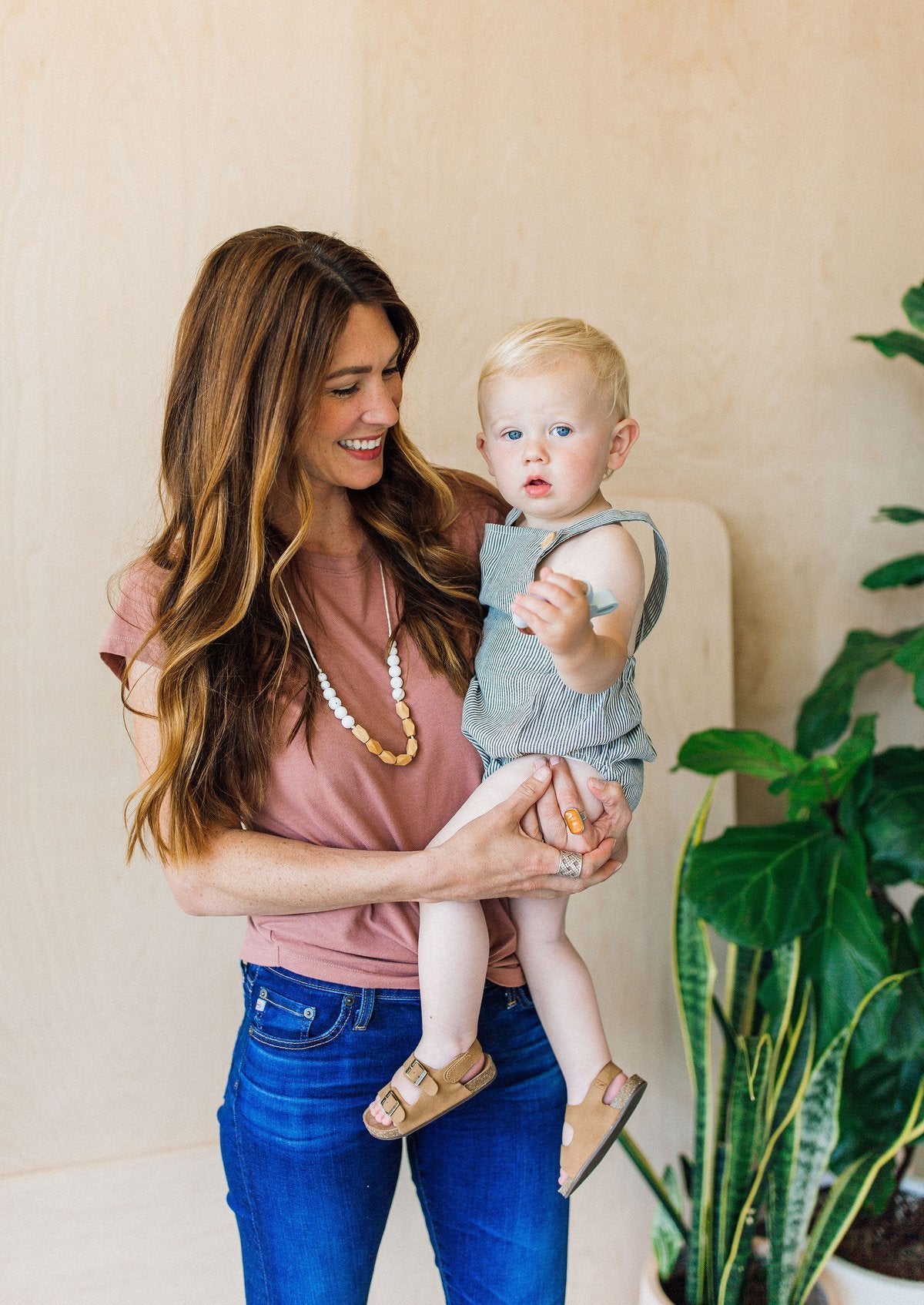 Harrison Teething Necklace - Moonstone by Chewable Charm Accessories Chewable Charm   