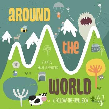 Around the World: A Follow-the-Trail Book Books Simon + Schuster   
