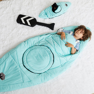 Kayak Sleeping Bag with Oar Pillow by Wonder & Wise Toys Wonder & Wise   