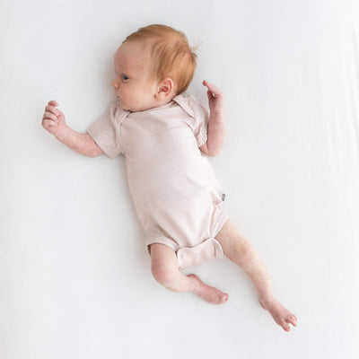 Short Sleeve Bodysuit - Blush by Kyte Baby Apparel Kyte Baby   