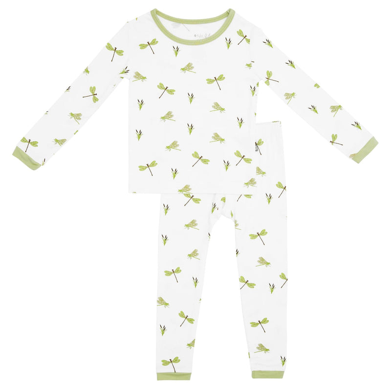 Printed Long Sleeve Toddler Pajama Set - Dragonfly by Kyte Baby