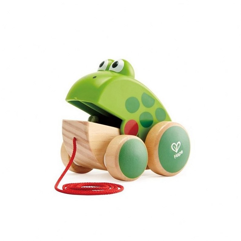 Frog Pull Along by Hape Toys Toys Hape   