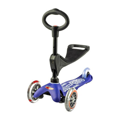 Mini Micro 3in1 Deluxe Scooter - Blue By Micro Kickboard Toys Micro Kickboard   