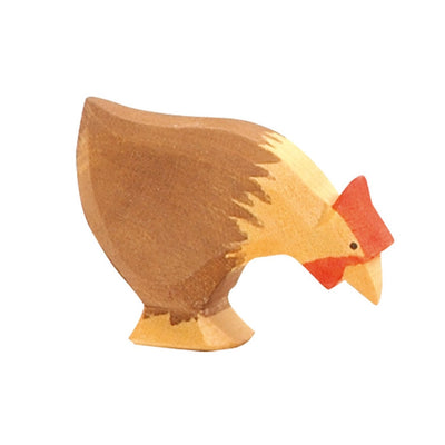 Hen Picking - Brown by Ostheimer Wooden Toys Toys Ostheimer Wooden Toys   