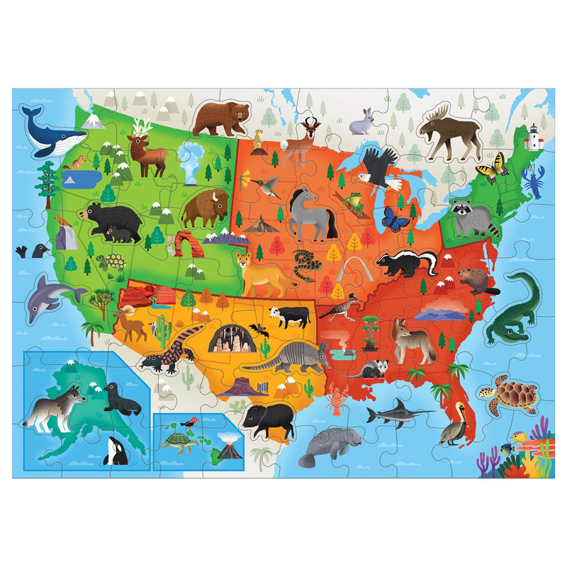Little Park Ranger: National Parks of the U.S.A. 70 Piece Puzzle Toys Mudpuppy   