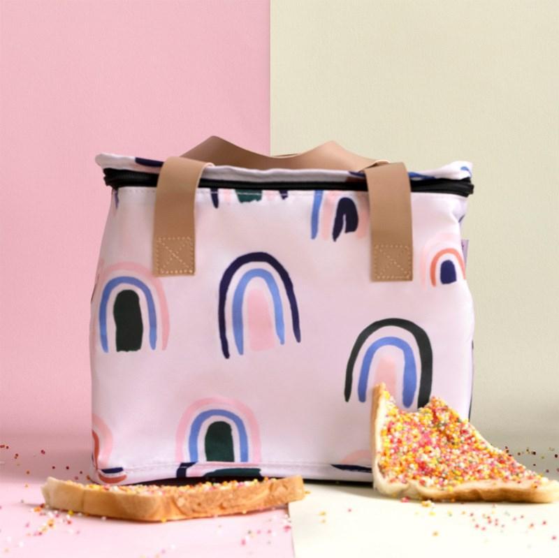 Lunch Bag - Ochre Rainbows by The Somewhere Co. Nursing + Feeding The Somewhere Co.   
