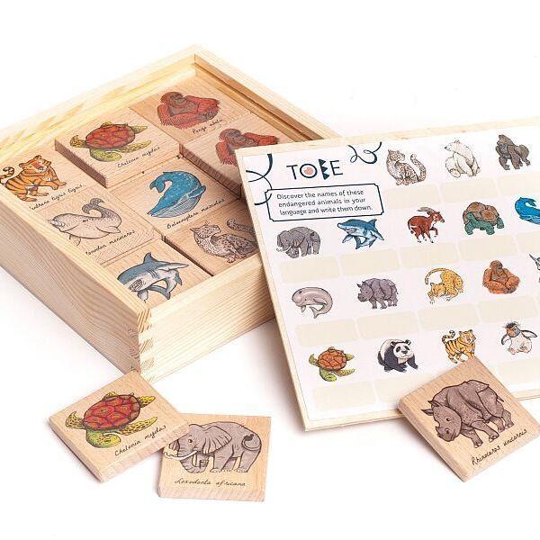 Wooden Memo Animals by Little Poland Gallery Toys Little Poland Gallery   