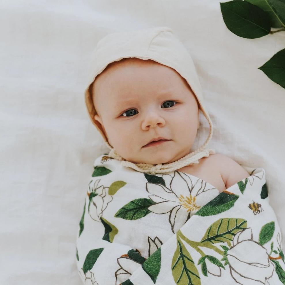Magnolia Swaddle by Clementine Kids Bedding Clementine Kids   
