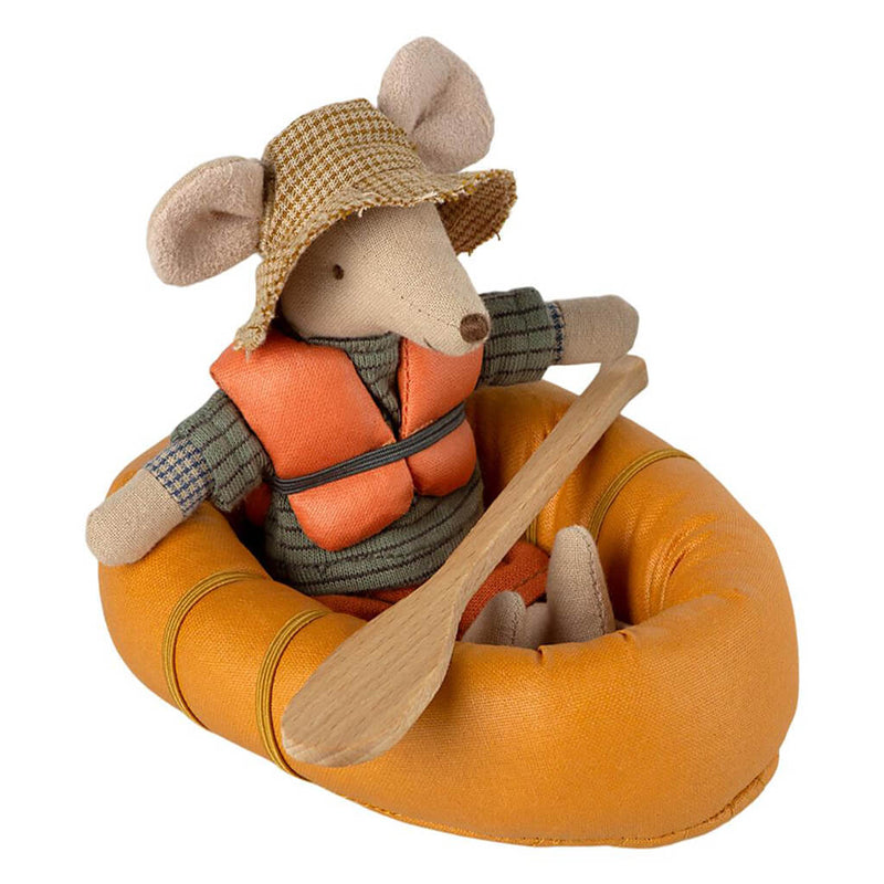 Rubber Boat - Dusty Yellow by Maileg Toys Maileg   