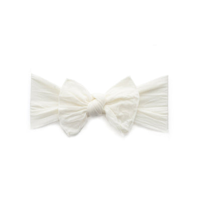 Itty Bitty Knot Headband - Ivory by Baby Bling Accessories Baby Bling   