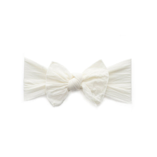 Itty Bitty Knot Headband - Ivory by Baby Bling