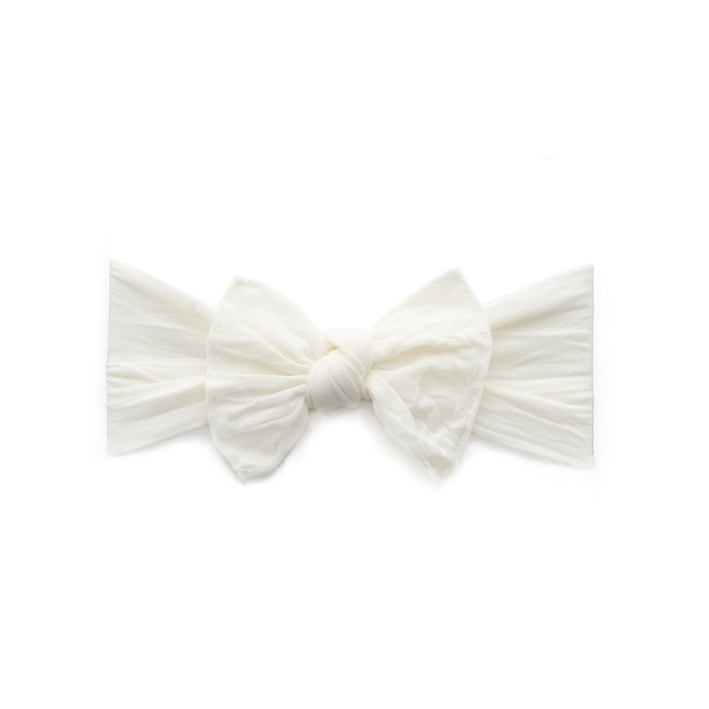 Itty Bitty Knot Headband - Ivory by Baby Bling Accessories Baby Bling   