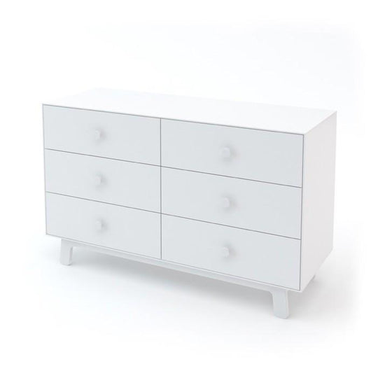 Sparrow 6 Drawer Dresser - White by Oeuf