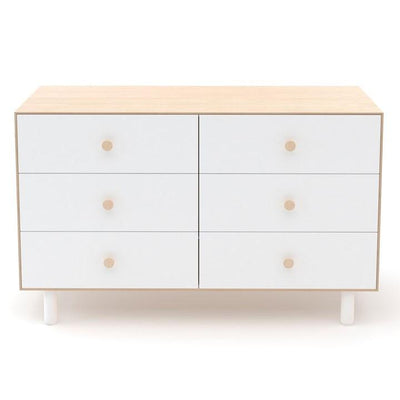 Fawn 6 Drawer Dresser - Birch / White by Oeuf Furniture Oeuf   