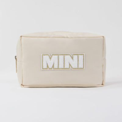 Mini Travel Nylon Bag by LĒLĀLŌ Accessories LeLaLo Ivory  