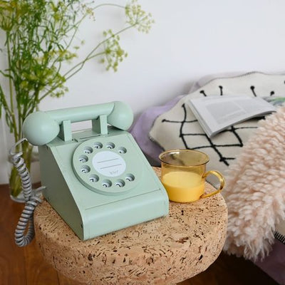 Retro Play Telephone - Green by kiko & gigi Toys kiko & gigi   