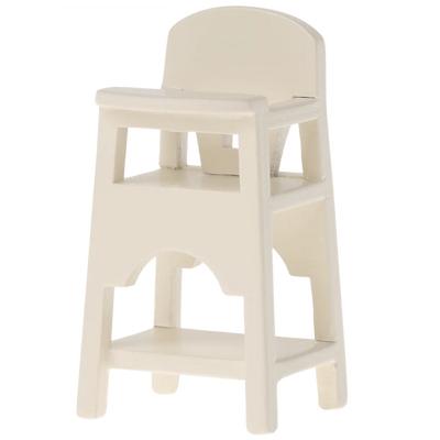 High Chair, Mouse - Off White by Maileg Toys Maileg   