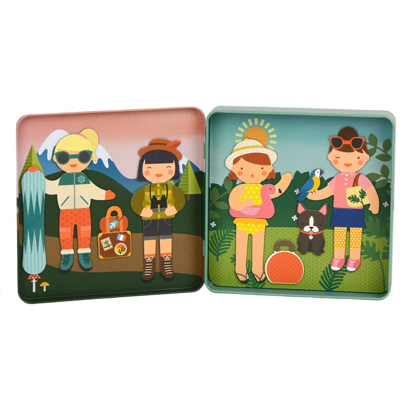 Magnetic Play Set - Little Travelers by Petit Collage Toys Petit Collage   