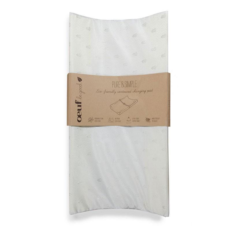 Eco-Friendly Contoured Changing Pad - Pure & Simple by Oeuf Furniture Oeuf   