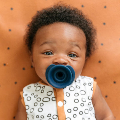 The Pop Pacifier - Navy About You by Doddle & Co Infant Care Doddle & Co   