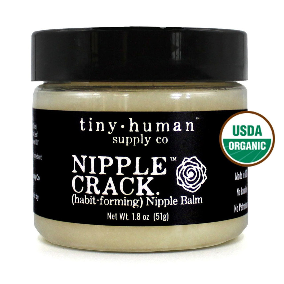 Nipple Crack Nipple Balm - 1.8 oz by Tiny Human Supply Co. Nursing + Feeding Tiny Human Supply Co.   