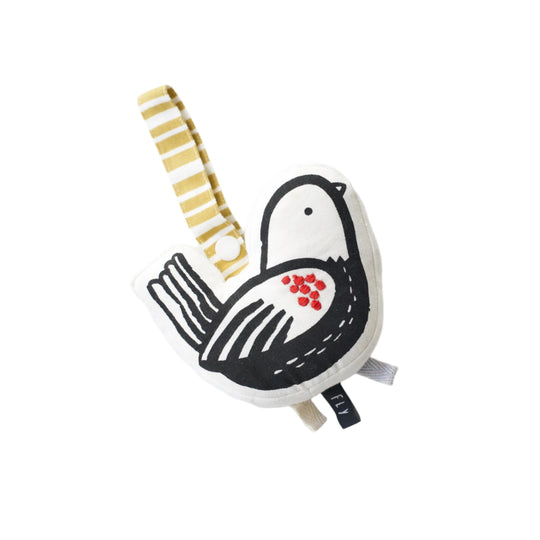 Organic Stroller Toy - Bird by Wee Gallery